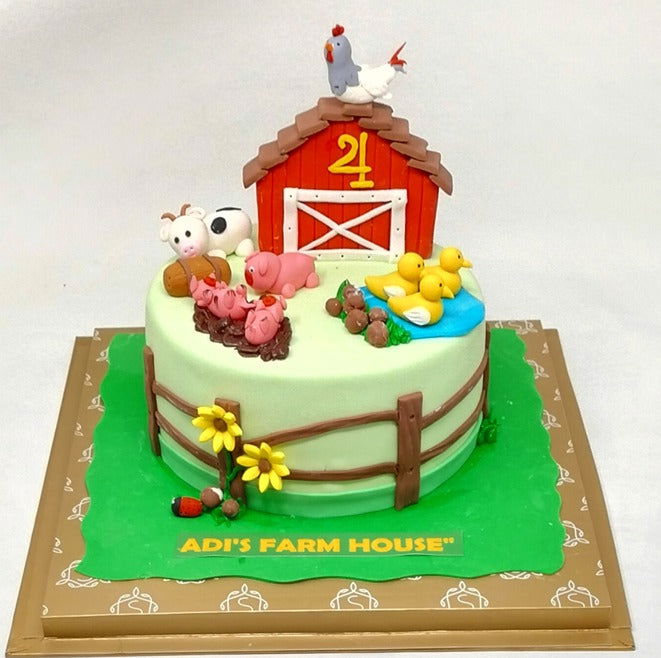 Barnyard Bash Cake - Smoor