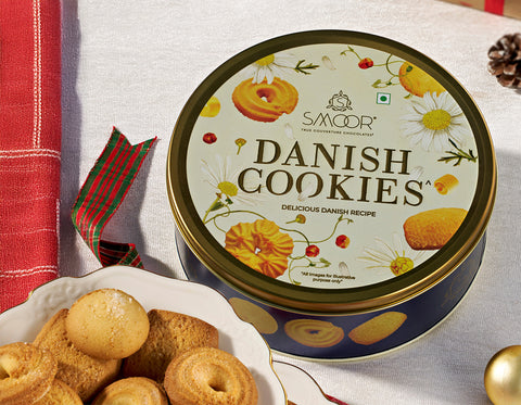 Sweet Buttery Danish Cookies
