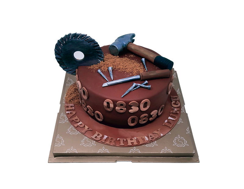 Carpenter’s tools cake - Smoor