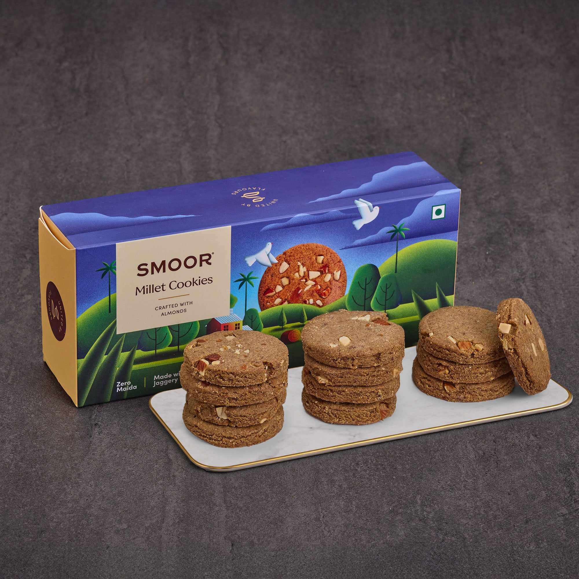 Almond Millet Cookies