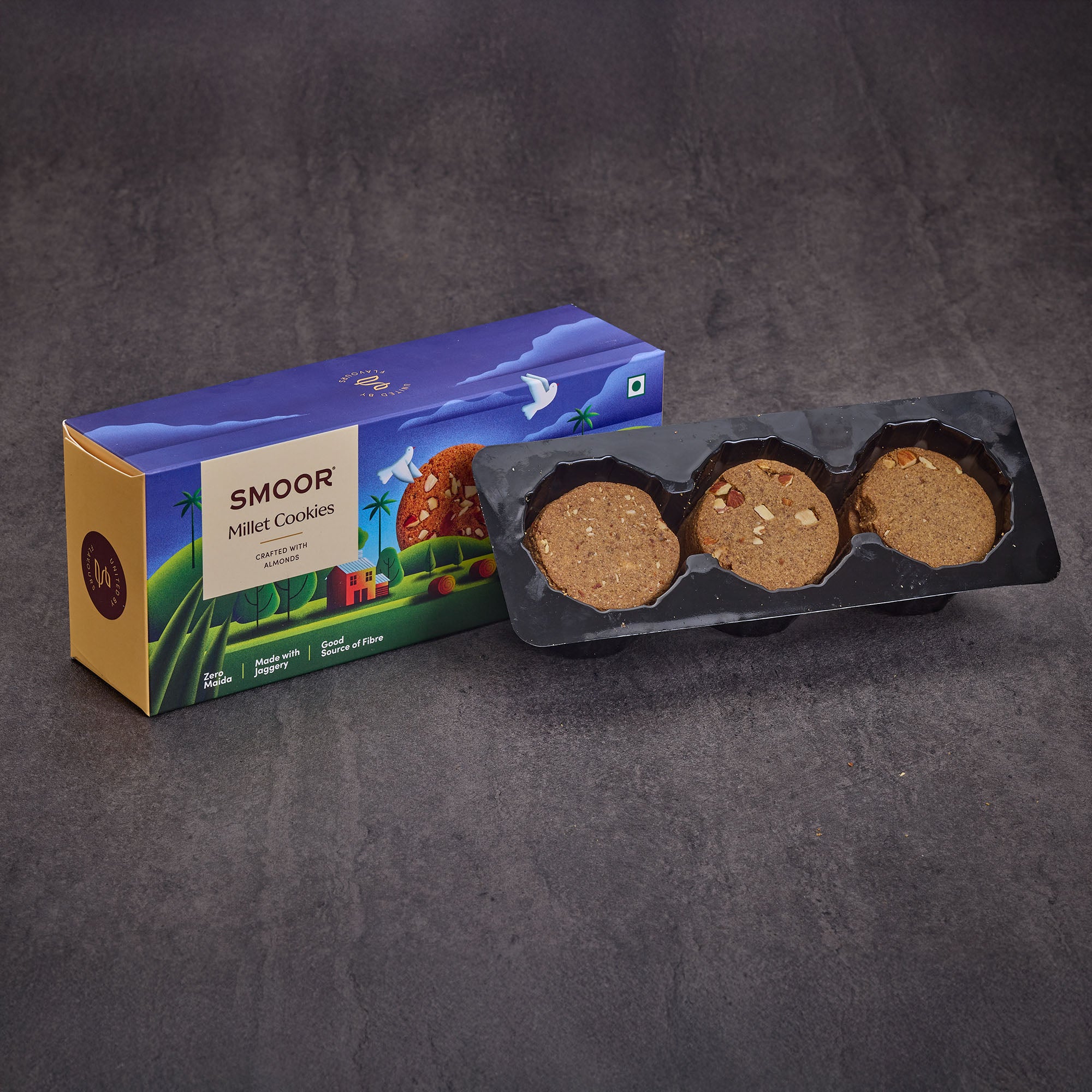 Almond Millet Cookies