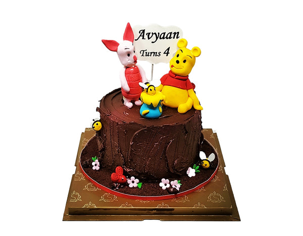 Winnie the Pooh and his Friend Cake | Kids' Birthday Party Cake |  Pandoracake.ae