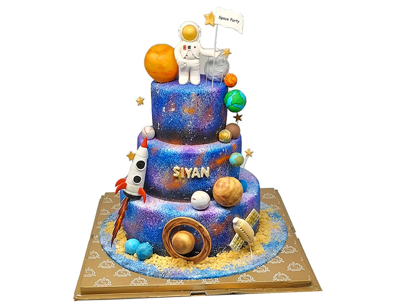 Space Explorer Cake
