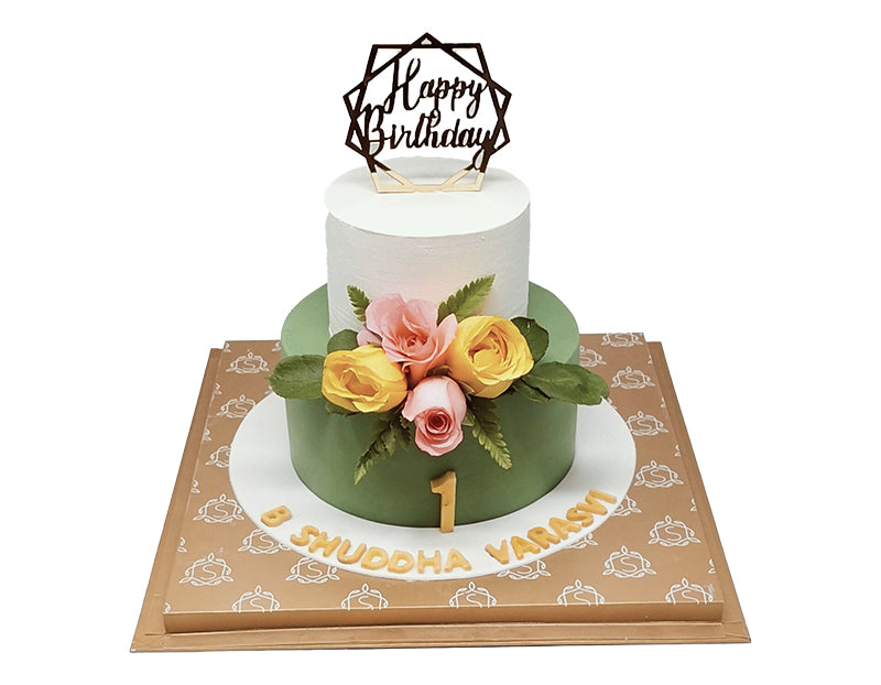 Elegant Floral Cake