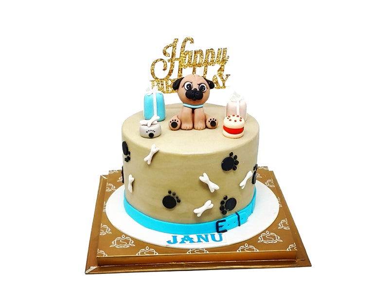 Dog & Paw Cake - Smoor