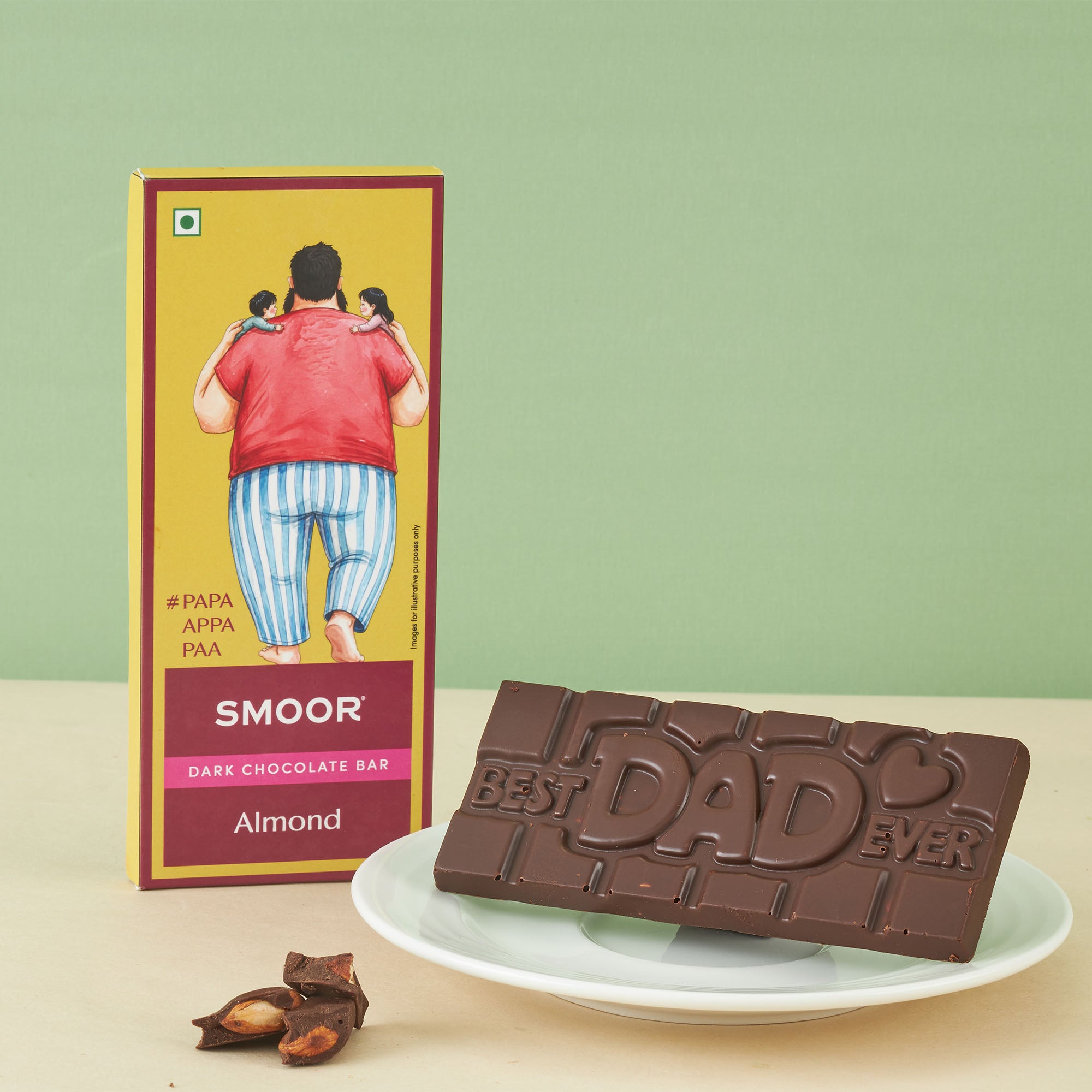 Best Dad Ever Roasted Almond Bar