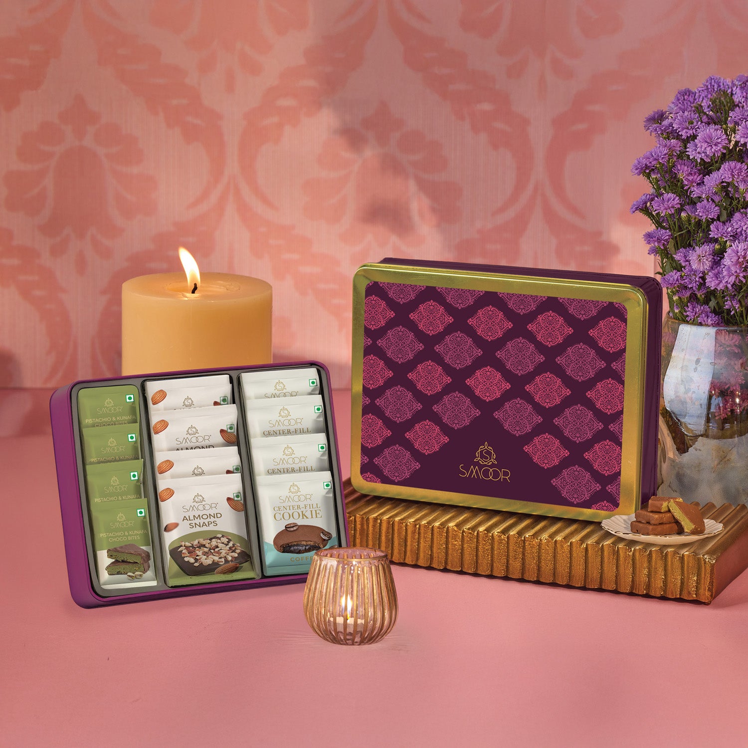 ASSORTED TREAT TIN PACK OF 12