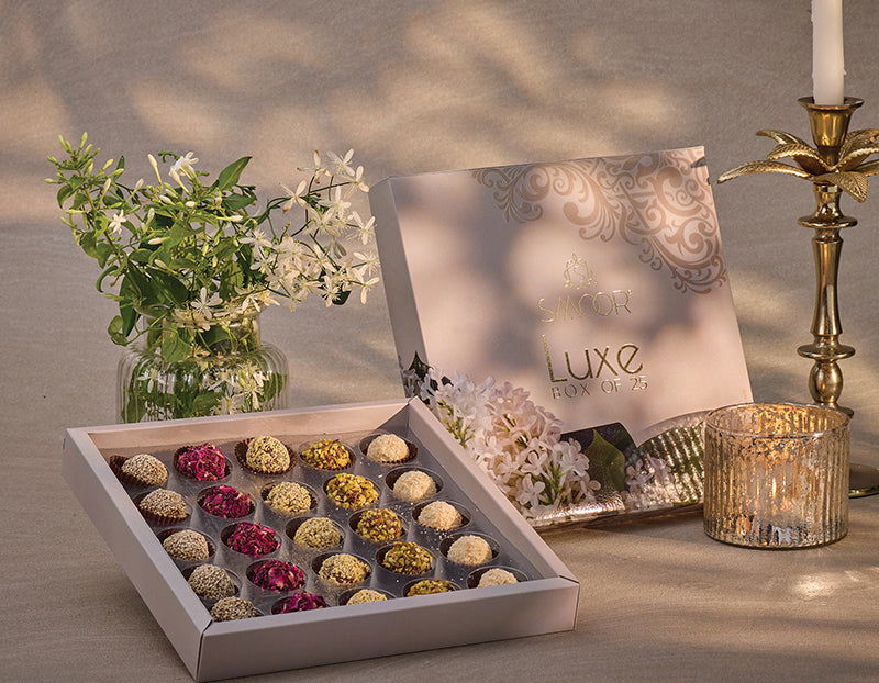 LUXE TREAT - MITHAI TRUFFLES BOX OF 25 - Smoor