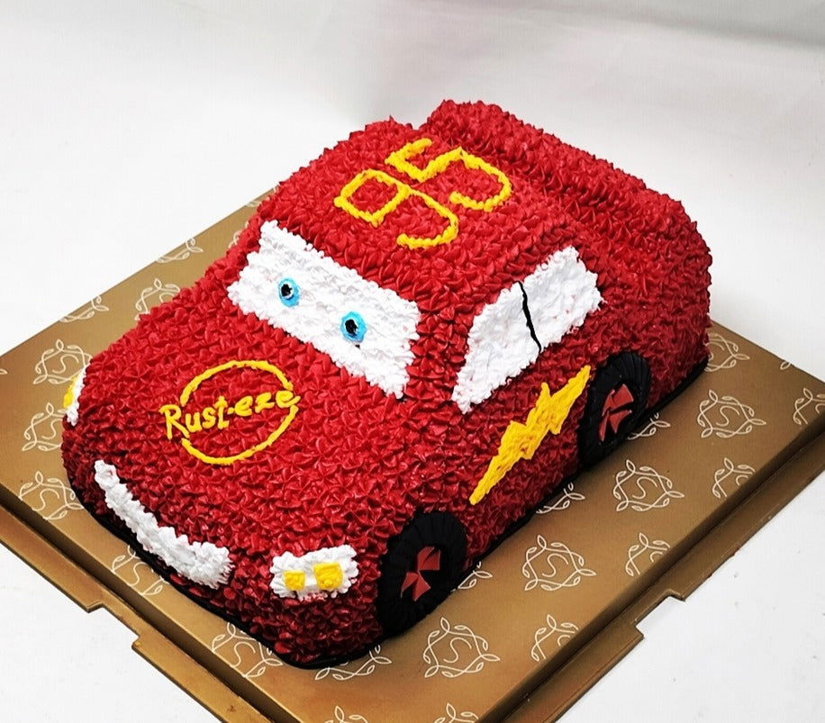 Lightning Mcqueen Cake Template Fun Cake Designs Cars Cake Decorating