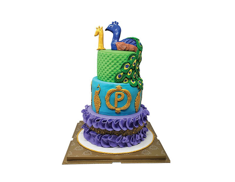 Majestic Peacock Cake - Smoor