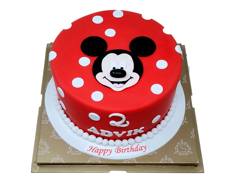 Mickey Mouse Cake - Smoor