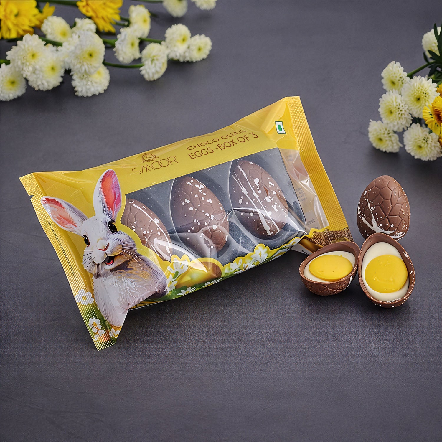 Mini easter quail eggs pack of 3