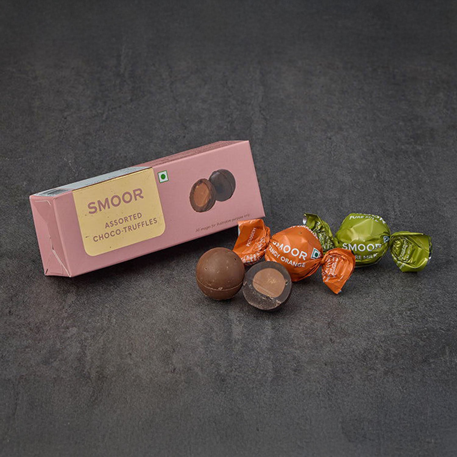 Assorted Choco-Truffles Box of 4