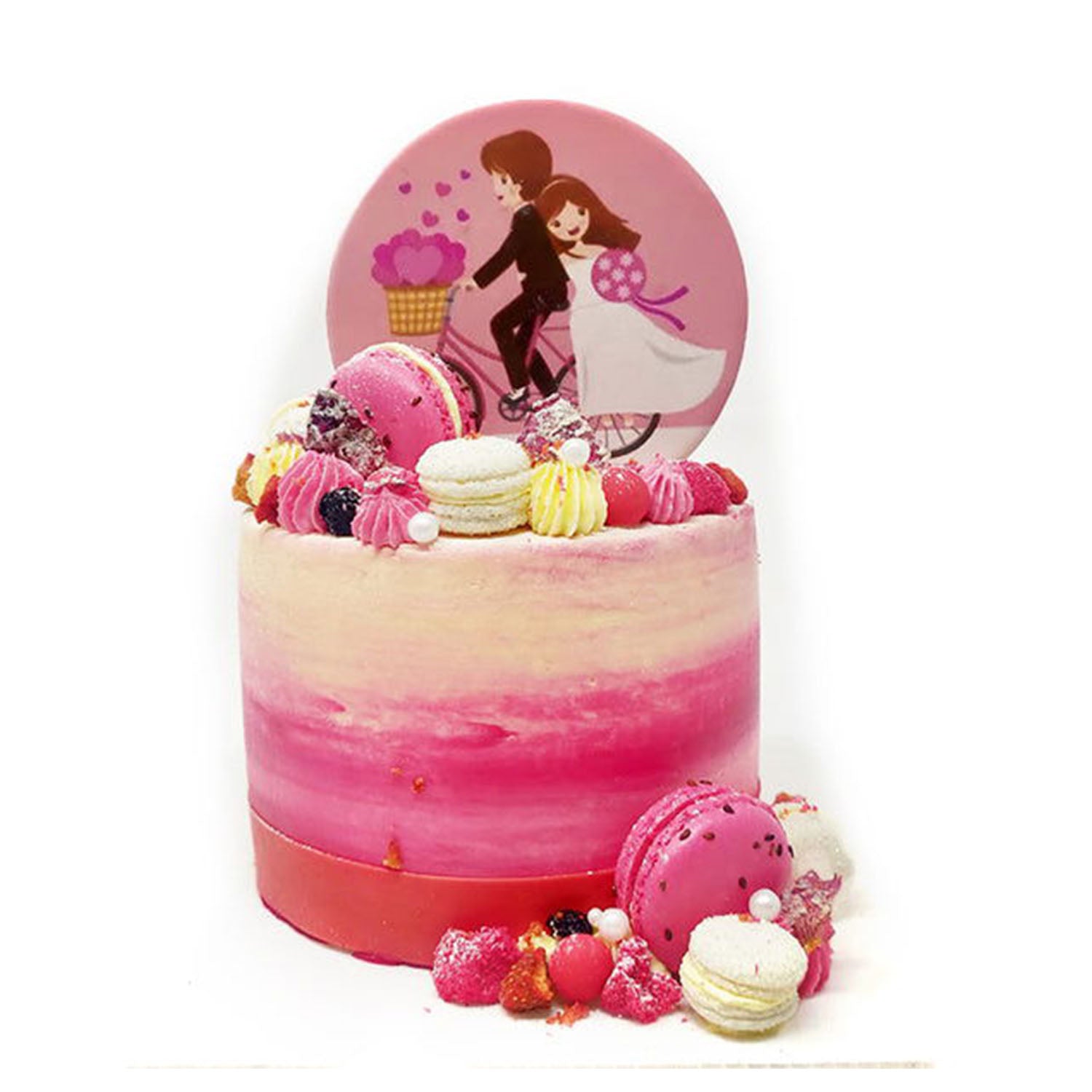 Pink Layered Cake