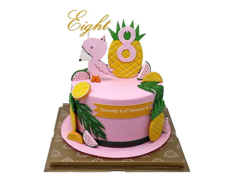 Pineapple Theme cake - Smoor