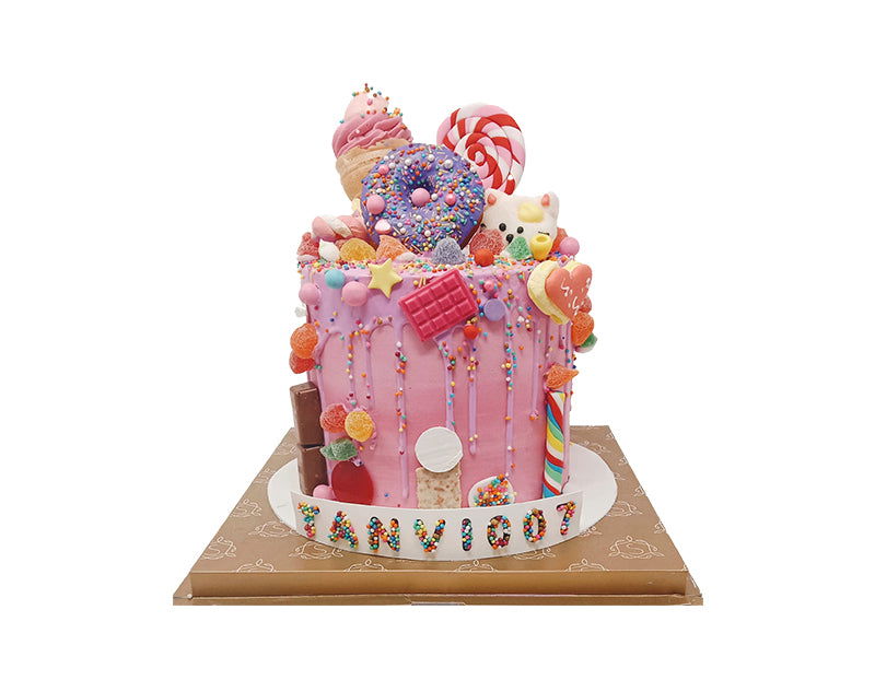 Pink Candyland Cake - Smoor