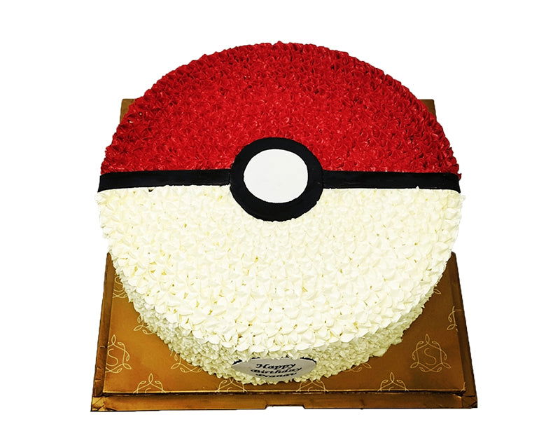 Pokeball Cake - Smoor