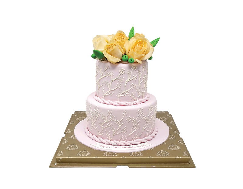 Pretty Rose cake - Smoor