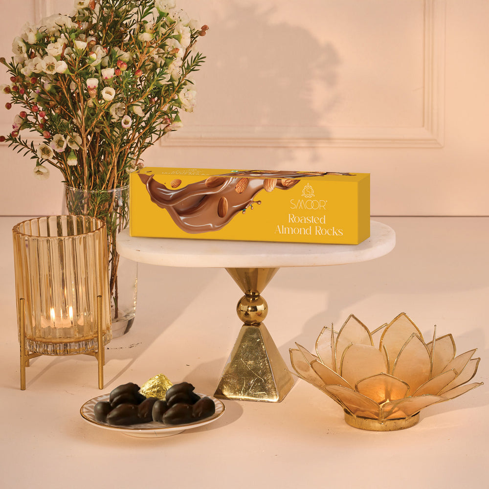 Roasted Almond Rocks Online in India | Artisan Chocolates