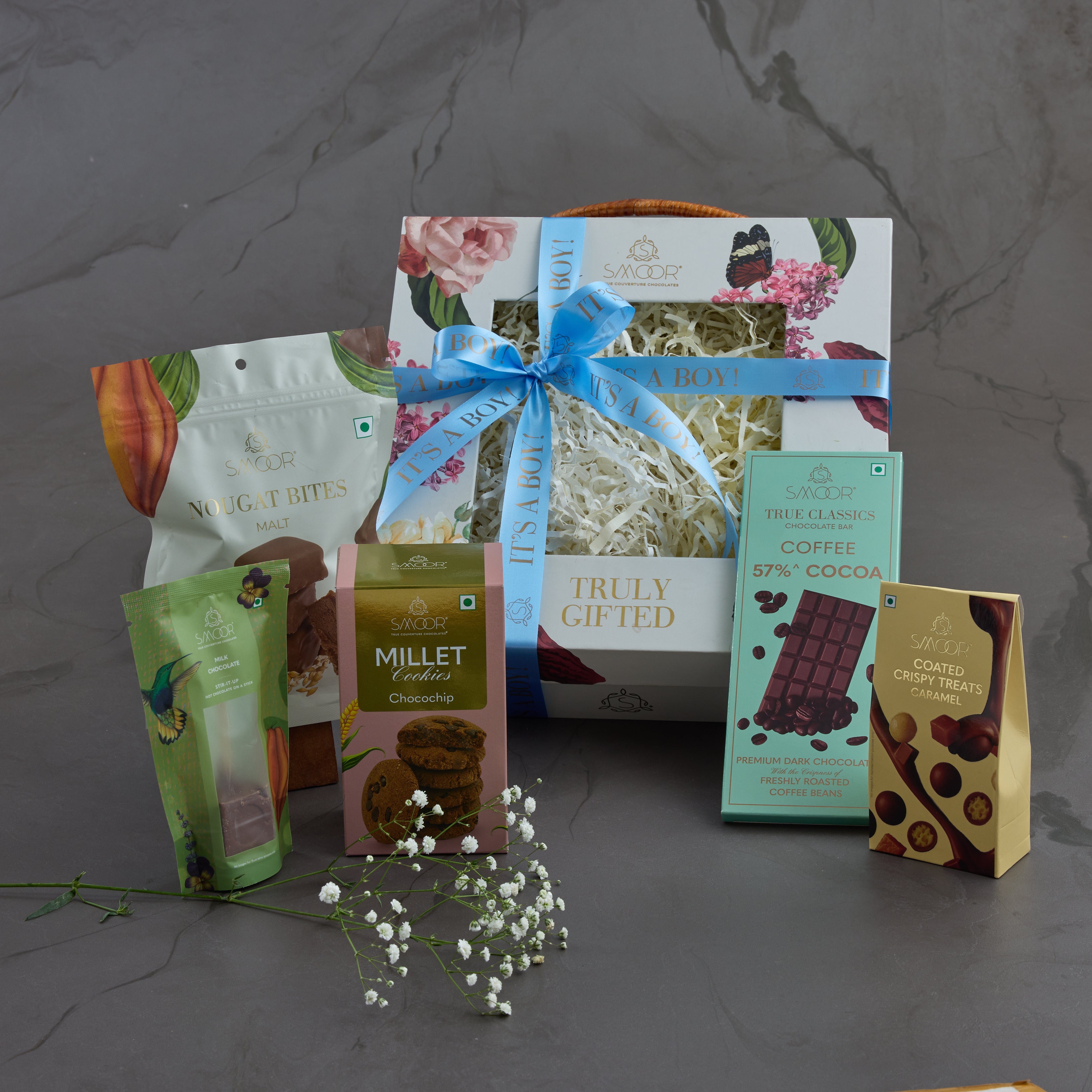 Baby Shower Boy Hamper