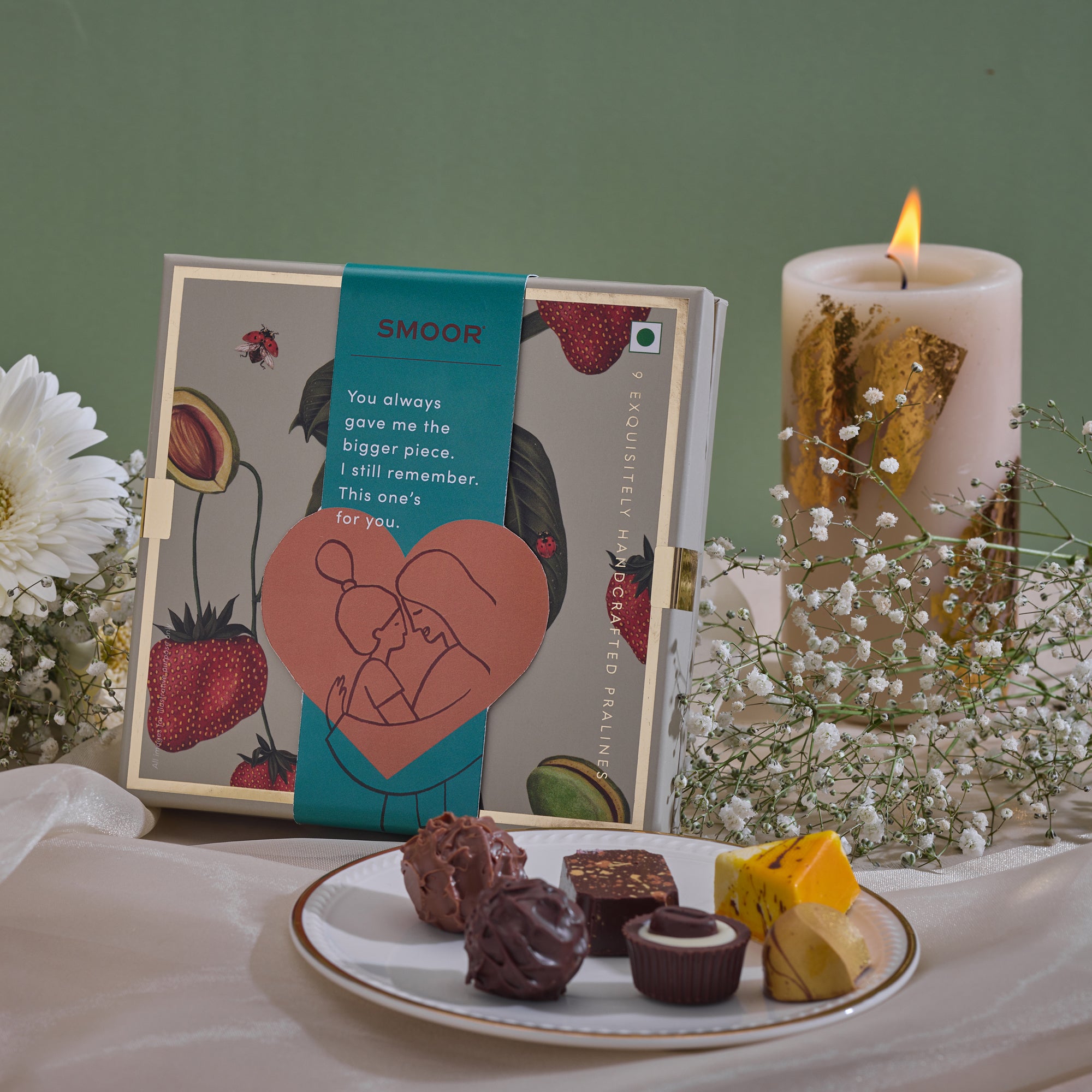 Luxury Couverture Chocolates (Box of 9)