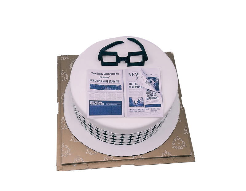 The Newspaper cake - Smoor