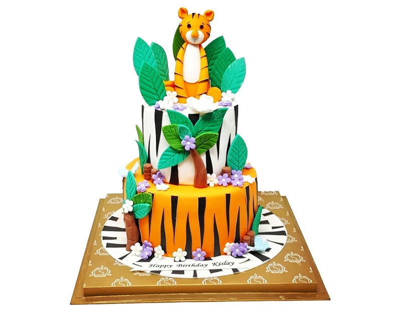 Tiger Themed Cake - Smoor