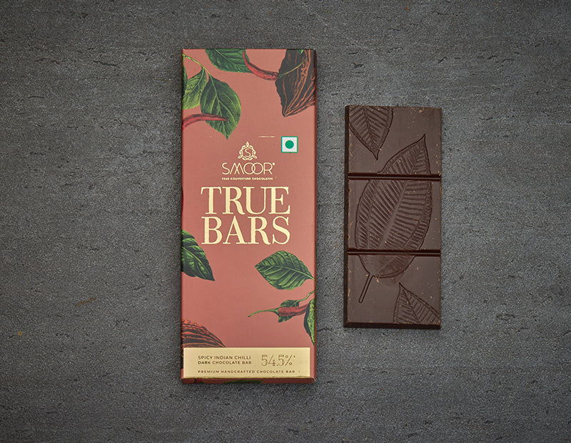 True Bar - Spicy Indian Chilli Dark Chocolate - Smoor