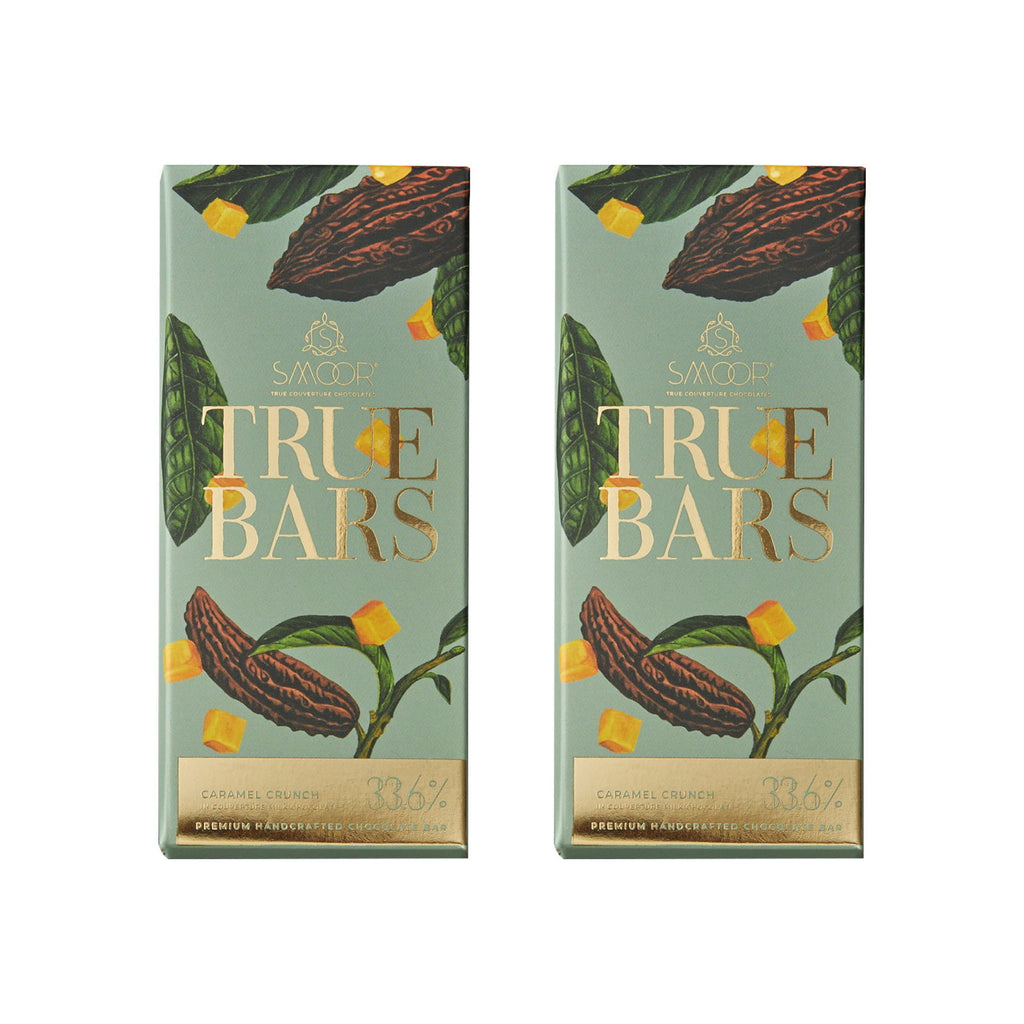 True Bars: Caramel Crunch - Pack of 2 - Smoor