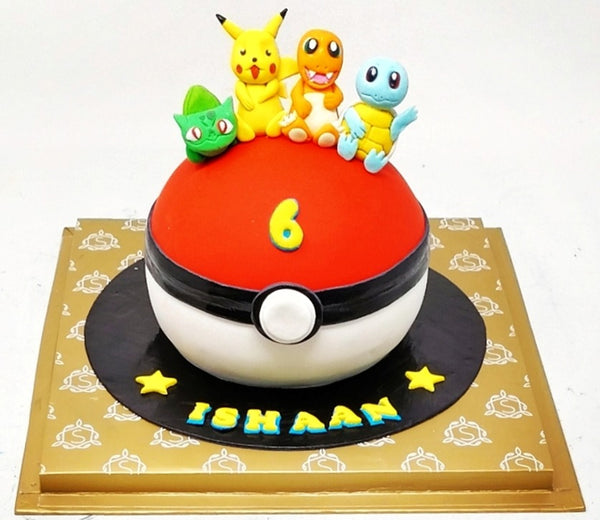 Naked cake - Pokémon