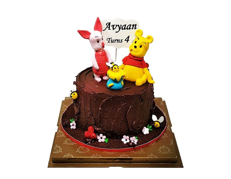 Winnie Friends Cake - Smoor