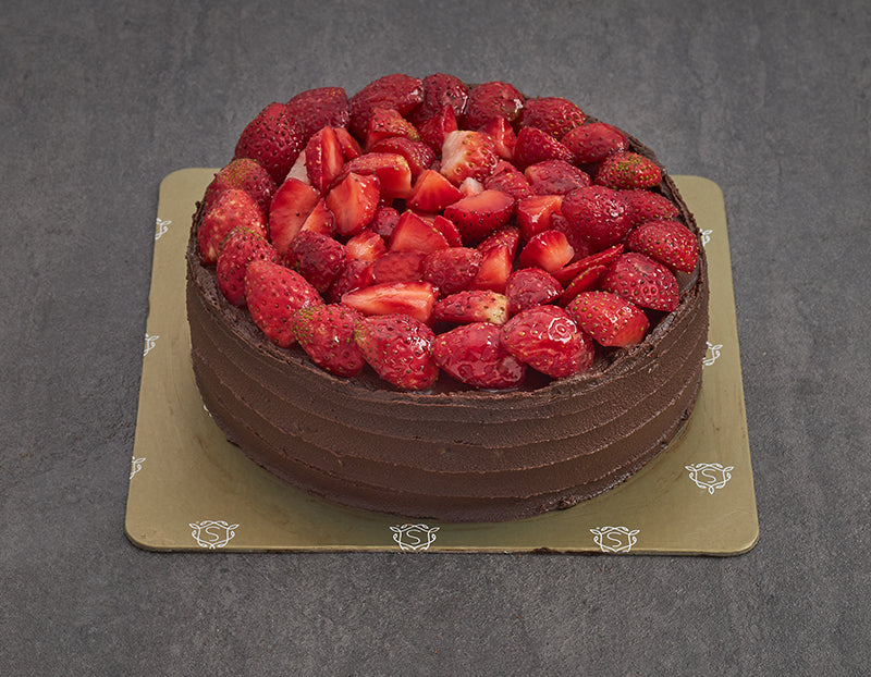 Belgium Ganache Strawberry Cake