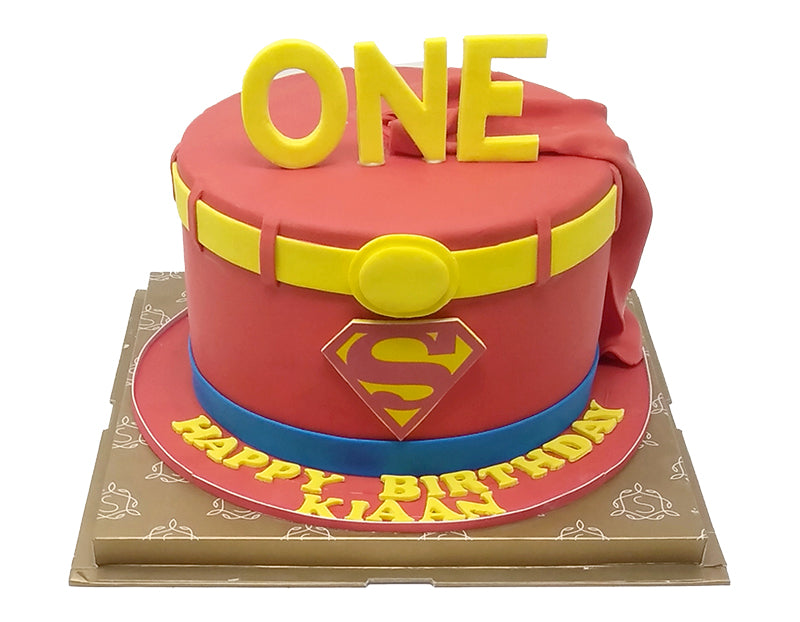 Superman Cake