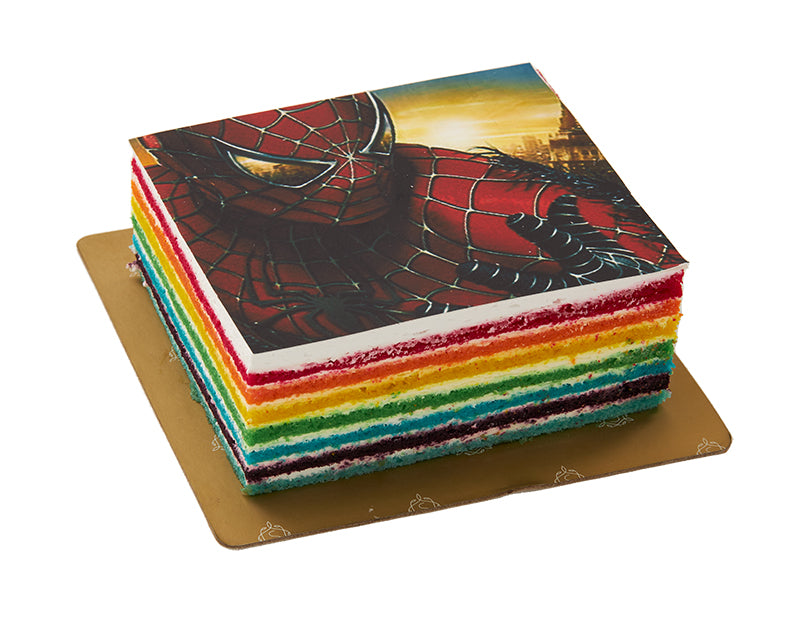 Spider Man Print Cake