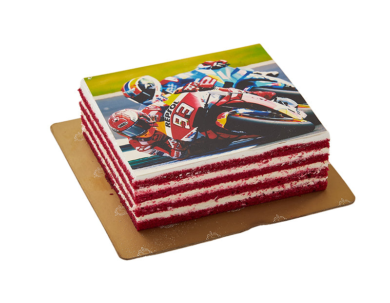 Moto GP Print Cake