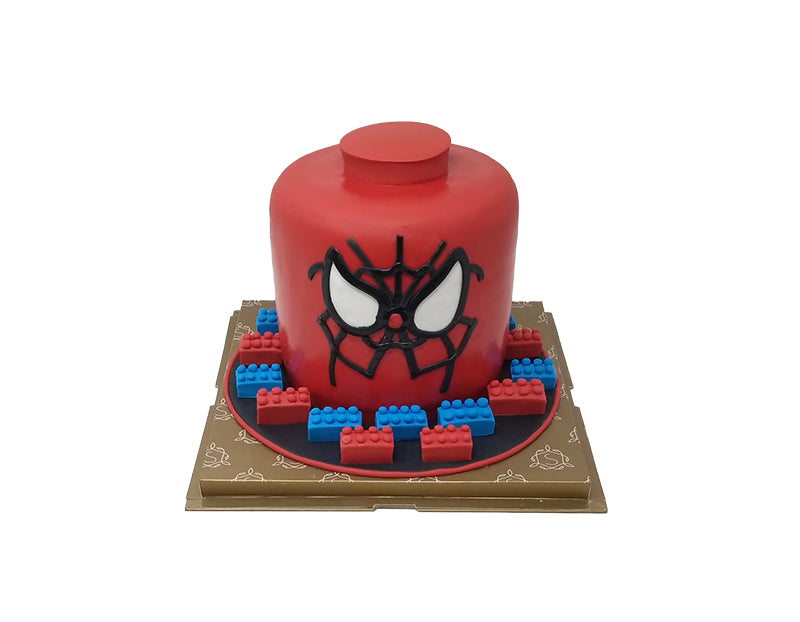 Lego Spider-Man Cake