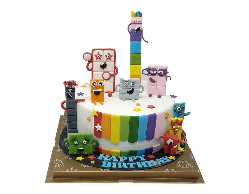 Lego Block Party Cake