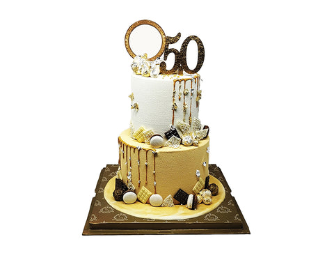 Golden Fiesta Cake