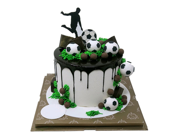 Pack of 9 Football Cake Toppers