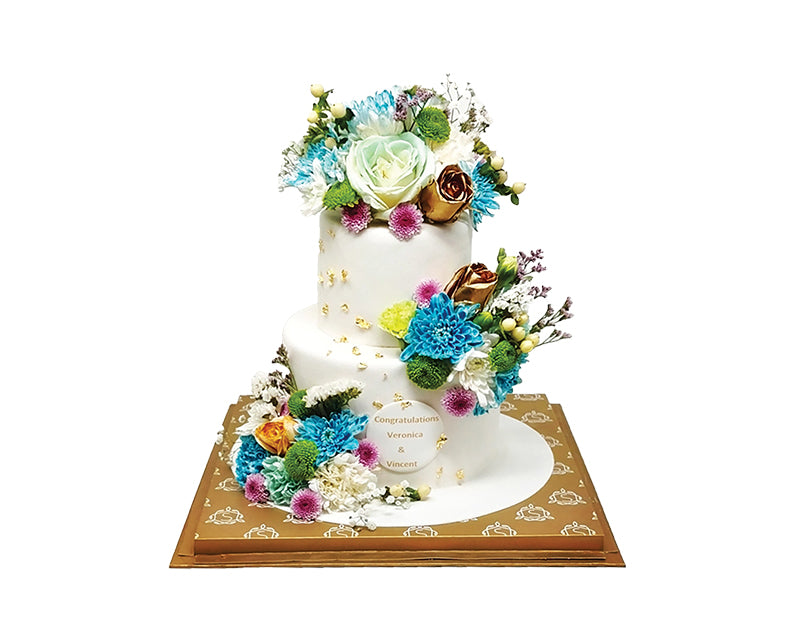 Bouquet Wedding Cake