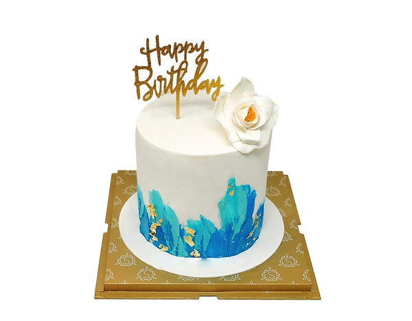 Blue Butterfly 3 Birthday Cake For Women - Cake Square Chennai | Cake Shop  in Chennai