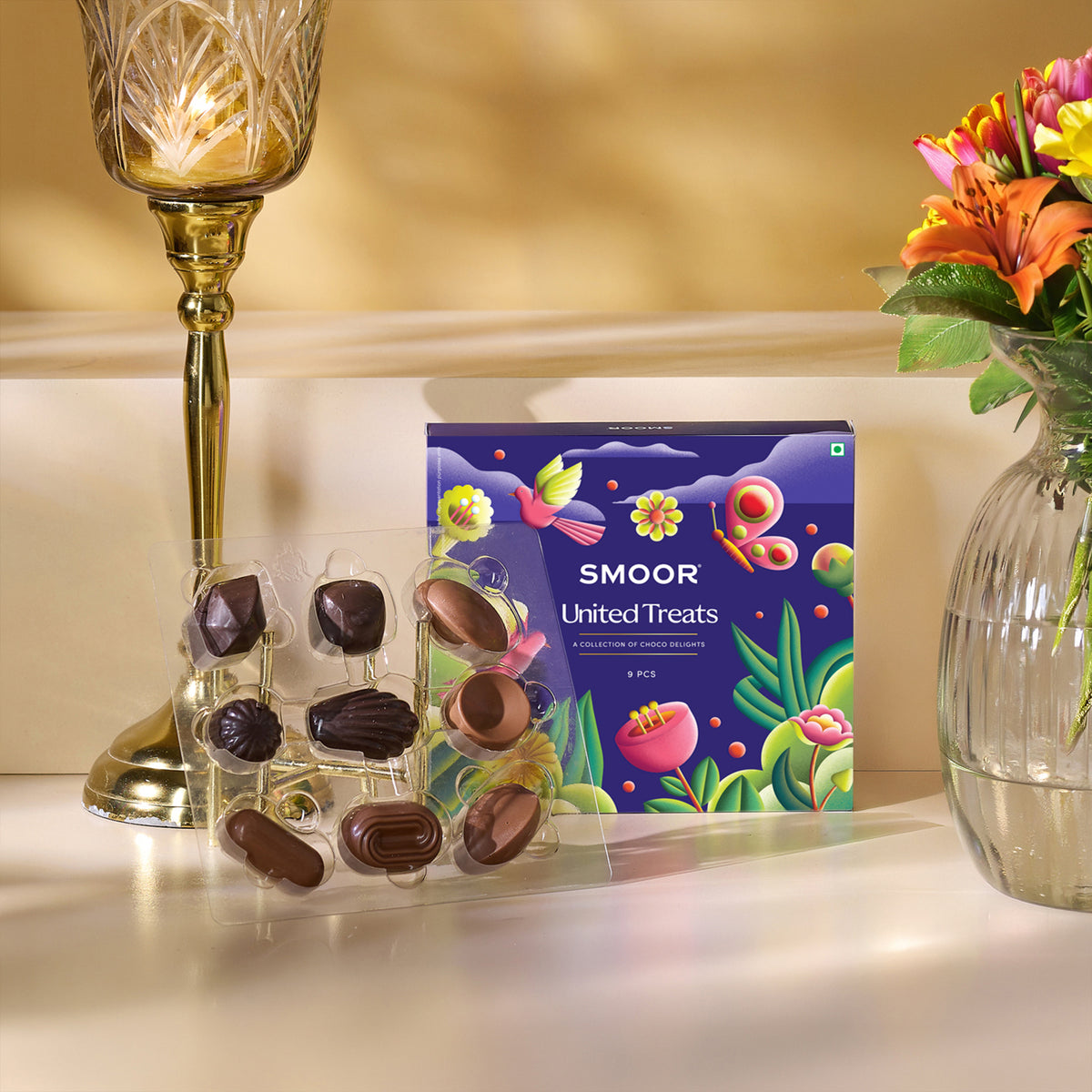 SMOOR United Treats  Box Of 9