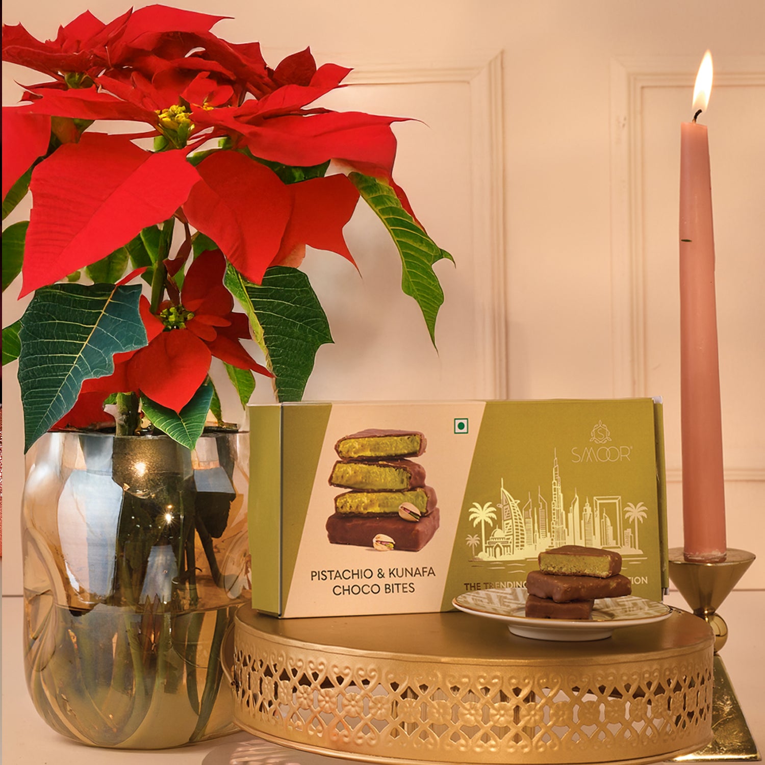 PISTACHIO & KUNAFA CHOCO BITES PACK OF 8