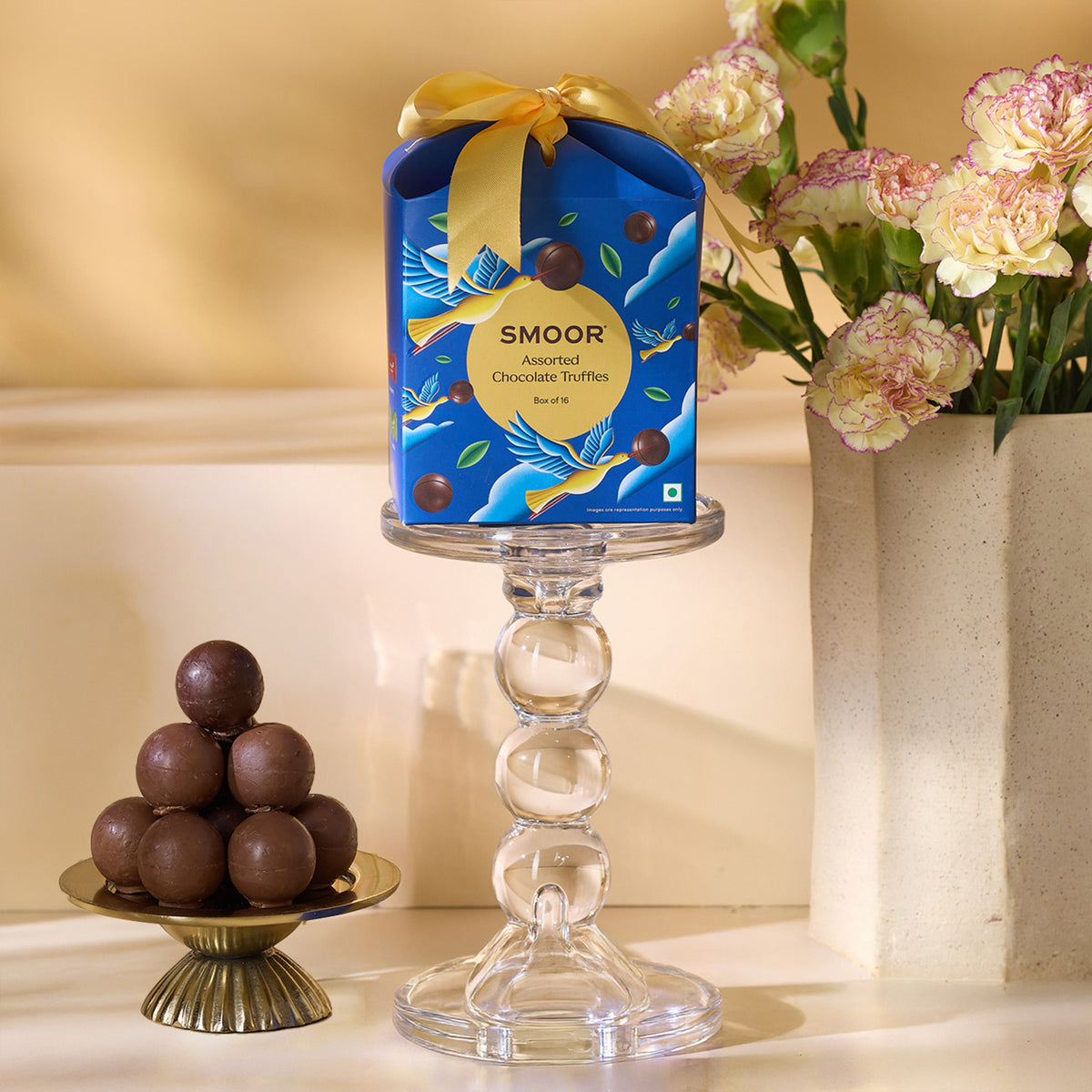 ASSORTED CHOCOLATE TRUFFLE BOX 16