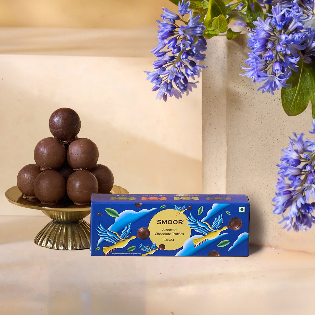 Assorted Chocolates - Truffles Box of 4