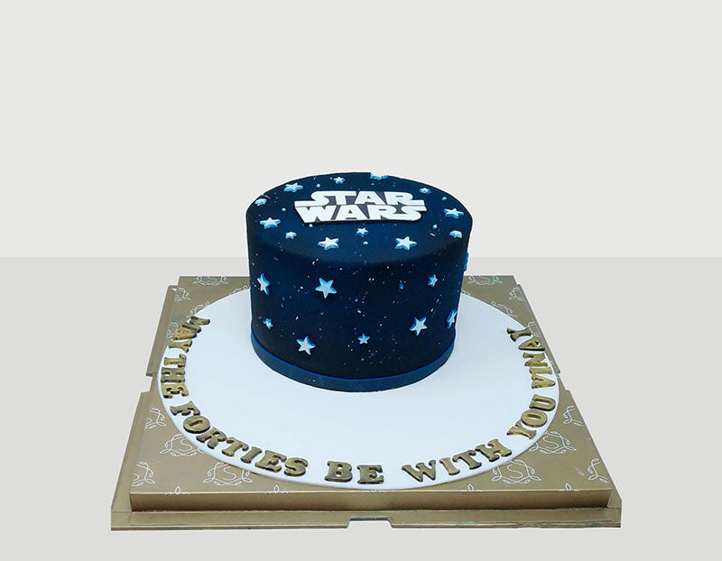 Star wars theme cake