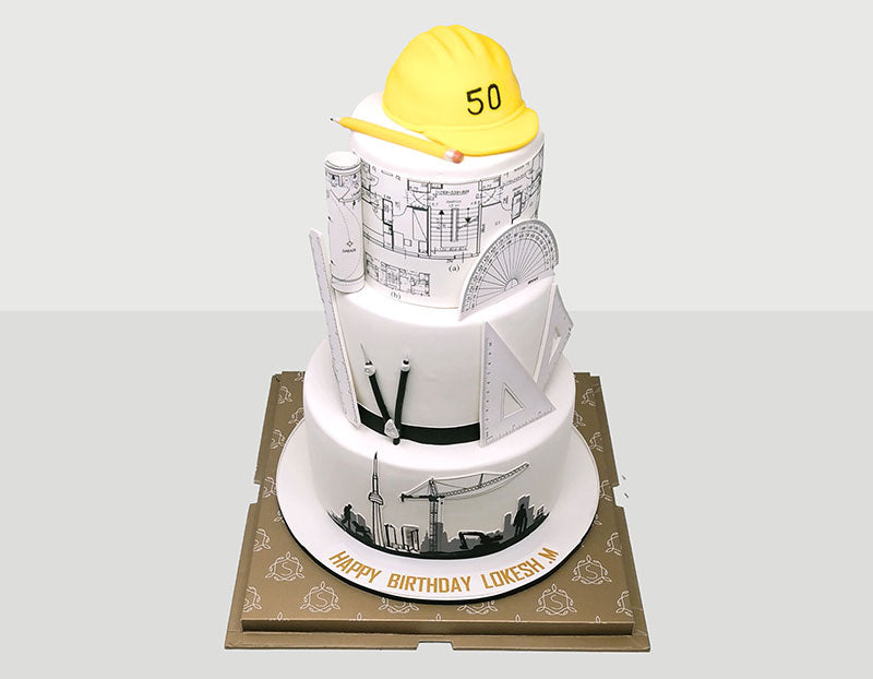 Engineer's Theme Cake