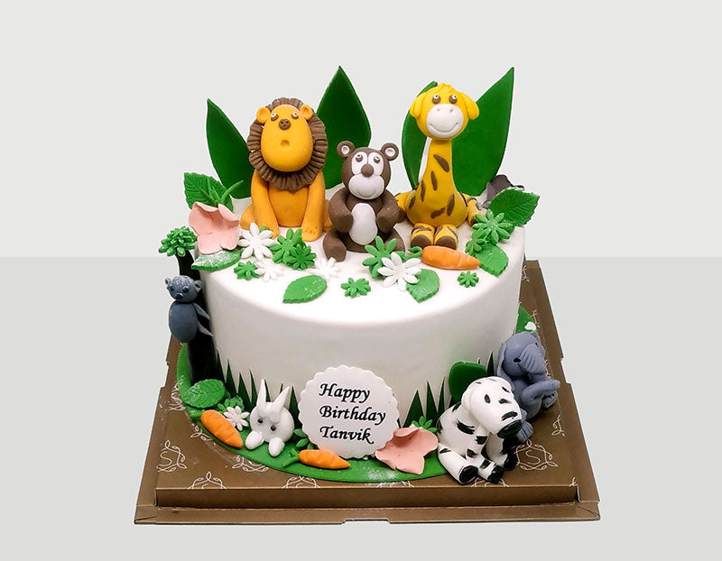 Animal Kingdom Cake