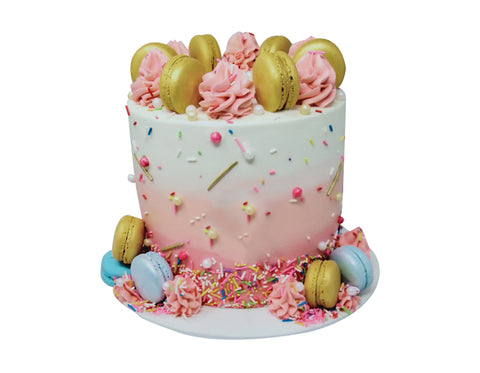 Macaron Cake - Pink