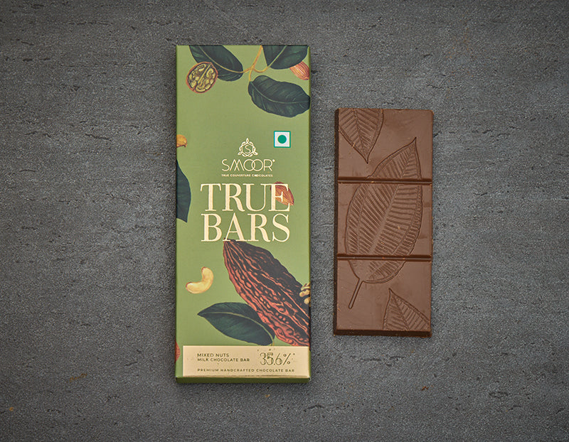 True Bar - Mixed Nuts Milk Chocolate